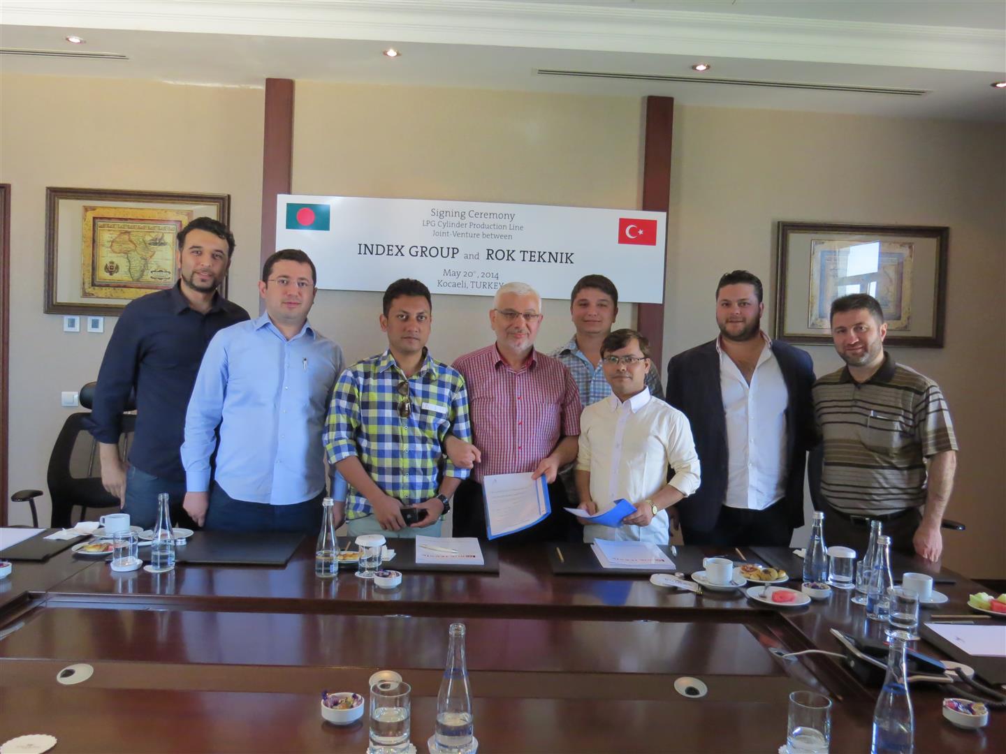 Signing Ceremony Index Group and Rok Teknik Group Photo