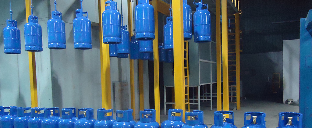 ROK Teknik LPG Tüp Boya Hattı